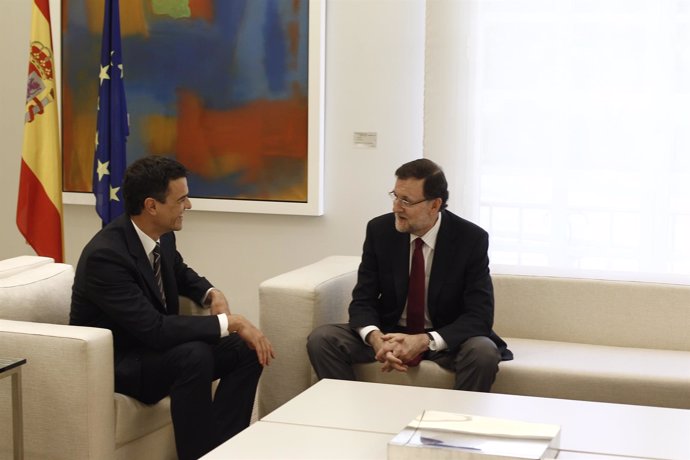 Rajoy y Pedro Sánchez