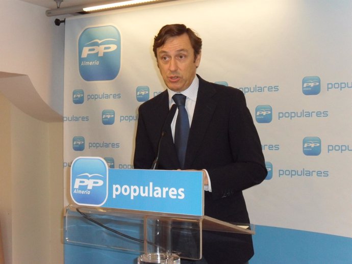 El diputado nacional del PP de Almería Rafael Hernando 