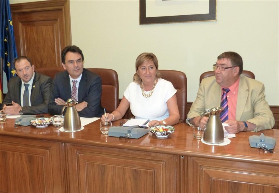 Pleno de la Diputación Provincial de Teruel.