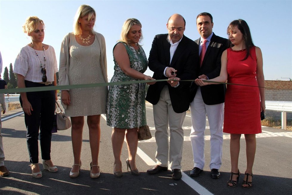 Sebastián Pérez inaugura la circunvalación entre Las Gabias y Alhendín