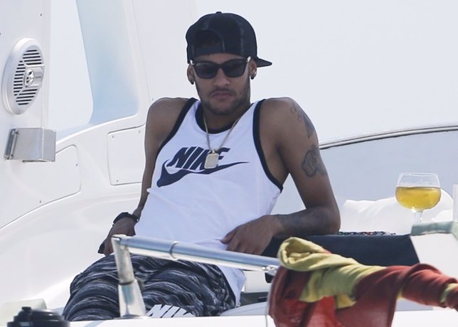 Neymar vacaciones en Ibiza