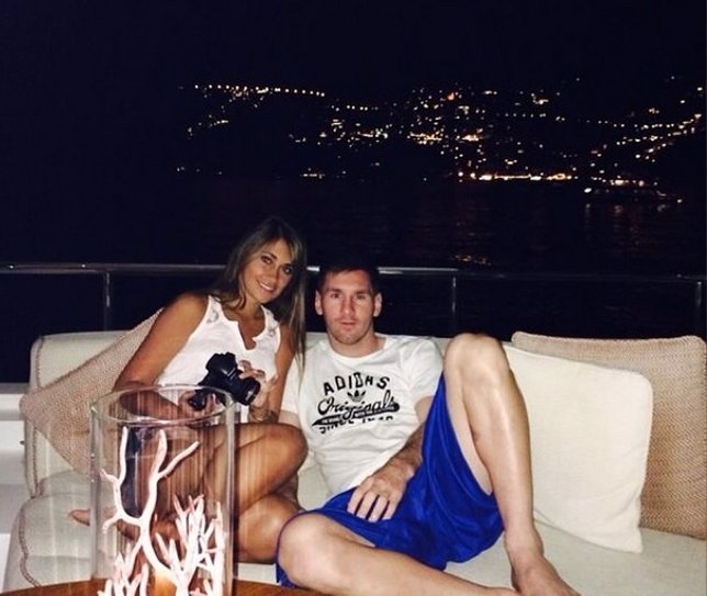 Messi y Antonella disfrutan de unas vacaciones en Italia