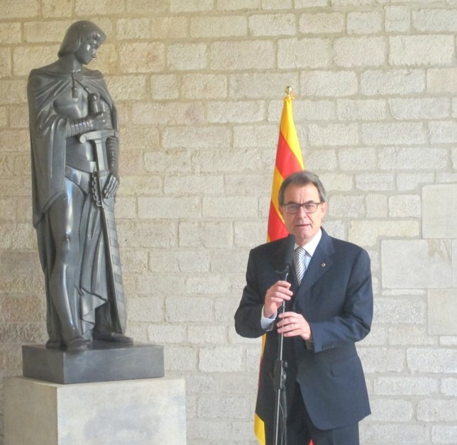 Artur Mas comparece en la Generalitat