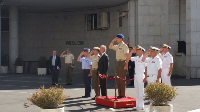 El Rey Felipe VI visita el Estado Mayor de la Defensa