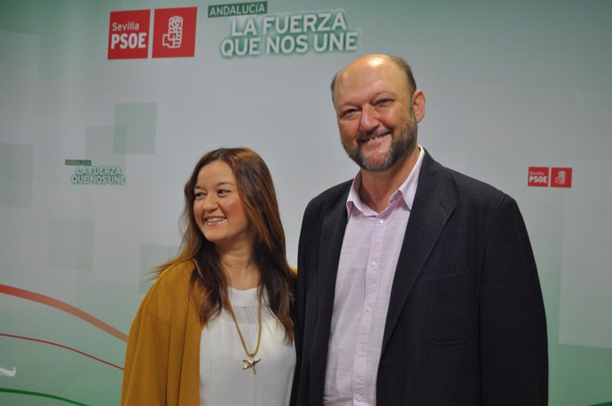 Verónica Pérez y Antonio Pradas, hoy ante los medios