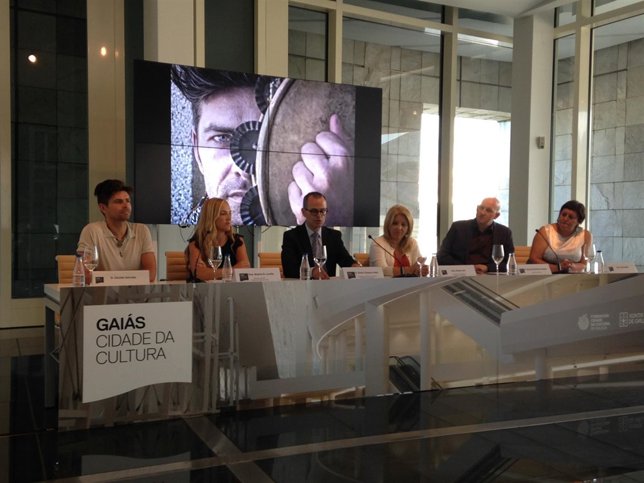 Jesús Vázquez Abad, conselleiro de Cultura en la presentación de Womex