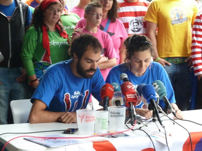 Liher Barrantes e Itziar Villafáñez.