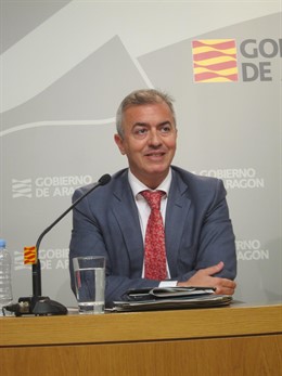 El consejero de Hacienda y Administraciones Públicas, Javier Campoy.