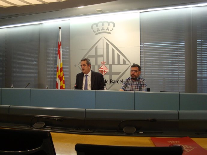Joaquim Forn ha presentado el barómetro semestral de Barcelona