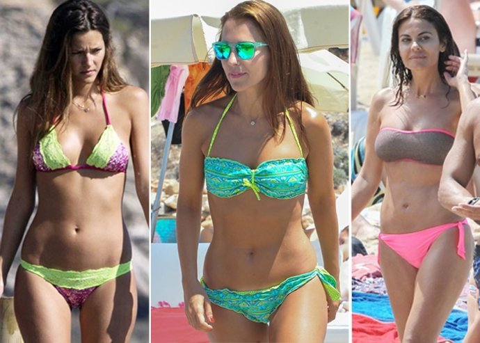 Malena Costa Paula Echevarría y María José Suárez 