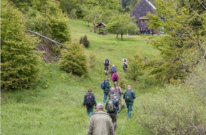 Imagen de un seminario para guardabosques el pasado mayo