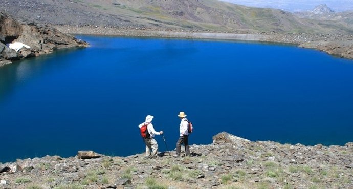 Senderos en Sierra Nevada