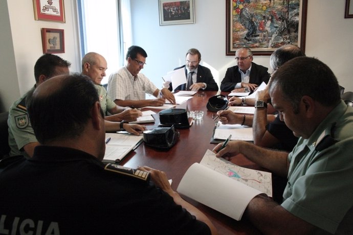 Junta Local de Seguridad celebrada en Andújar