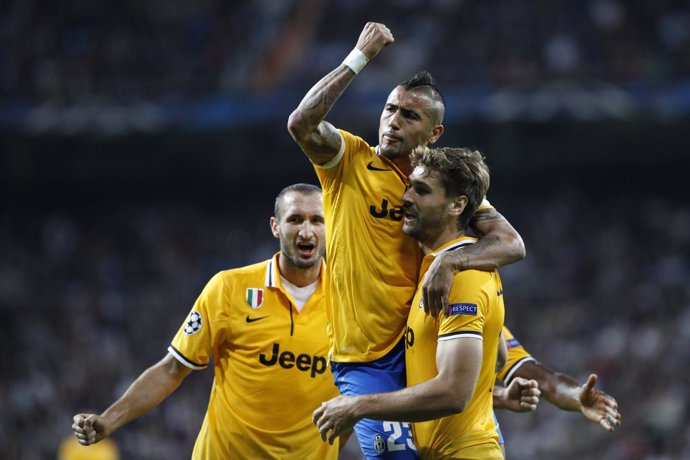 Llorente, Vidal y Chiellini en el Real Madrid - Juventus