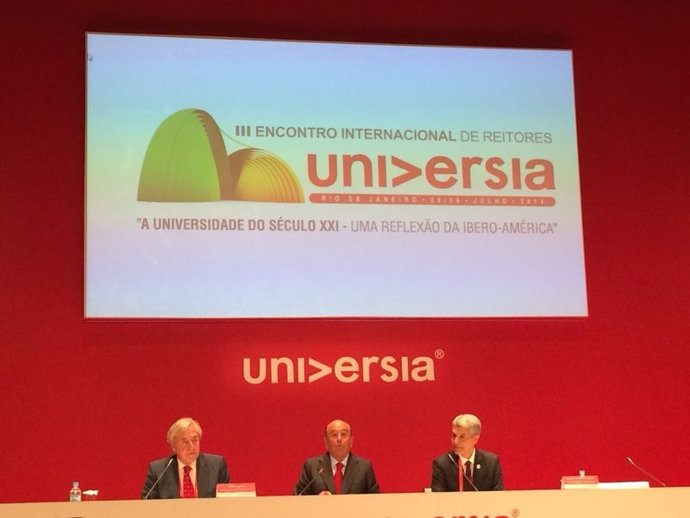 Clausura del III Encuentro Internacional de Rectores Universia