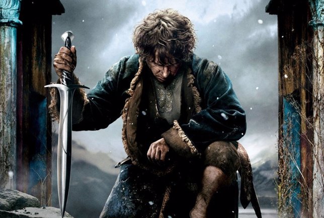 Cartel de El Hobbit: La batalla de los cinco ejércitos