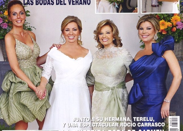 Carmen Borrego, Terelu, María Teresa Campos y Rocío Carrasco