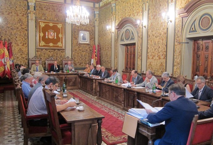 Sesión ordinario del pleno de la Diputación de Salamanca