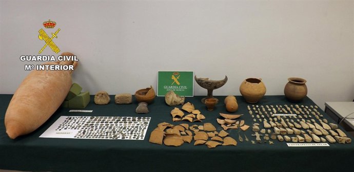 Imagen del material intervenido