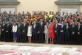 Botella expresa ante los Reyes la "confianza" ciudadana "en los nuevos tiempos" y dentro de "normalidad institucional"