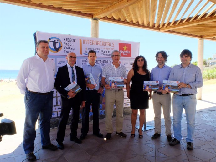 Tarragona 2017 presenta la prueba del Campeonato de España de voley playa