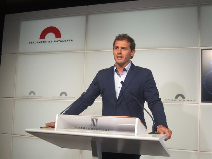 El líder de C's, Albert Rivera