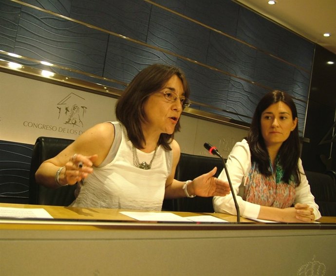 Ascensión De las Heras y Carmen Montón 