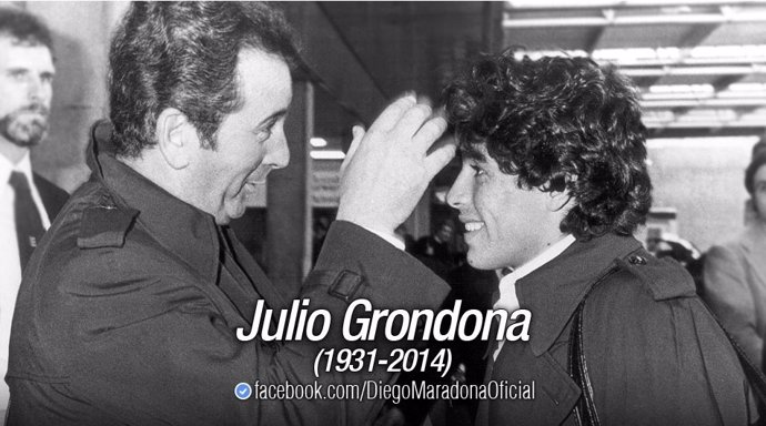 Maradona y Grondona 