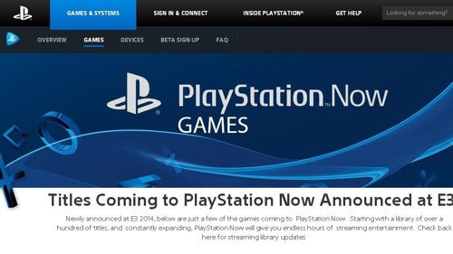 PlayStation Now 