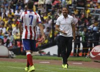 Simeone: "Se hizo un buen partido, estamos trabajando de menos a mas