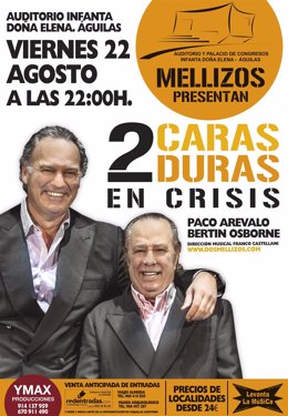 Cartel de 'Dos caraduras en crisis'