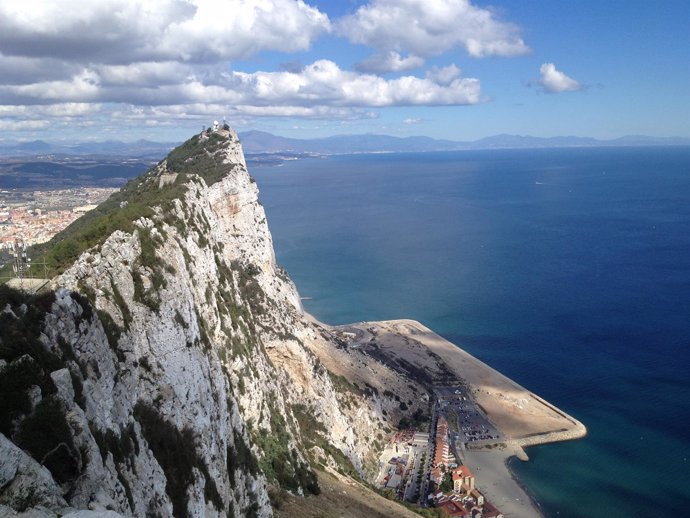 Imagen de los rellenos de Gibraltar