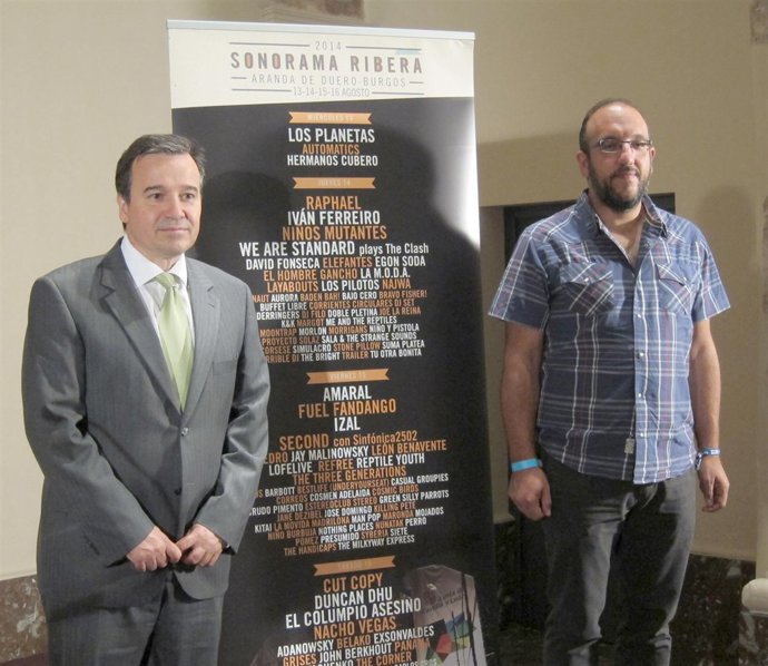 José Ramón Alonso (I) junto a Javier Ajenjo (D)