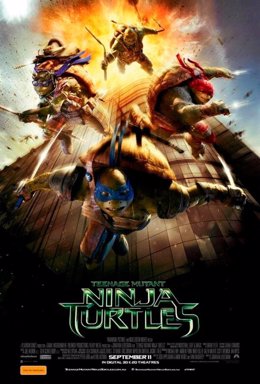 Polémico cartel australiano de Ninja Turtles