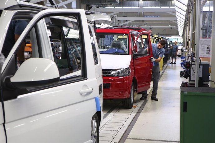 Producción del Volkswagen California en Limmer (Alemania)