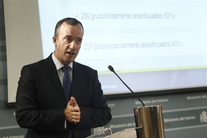 El secretario de Estado de Seguridad, Francisco Martínez