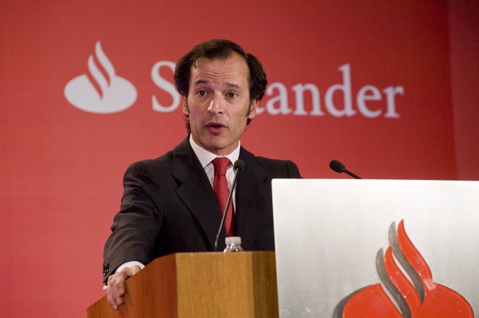 El consejero delegado del Banco Santander, Javier Marín