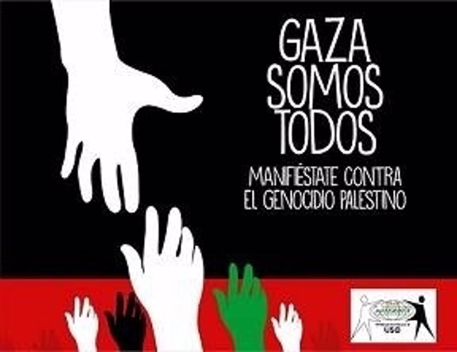 Cartel 'Gaza somos todos'