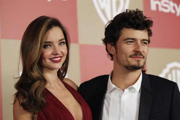 Orlando Bloom y Miranda Kerr 