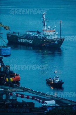 Greenpeace Ship Arctic Sunrise 