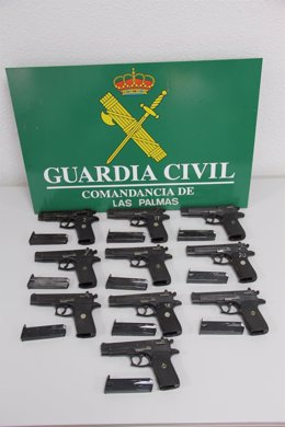 La Guardia Civil Recupera Las Armas Robadas En Una Base Naval De Las Palmas