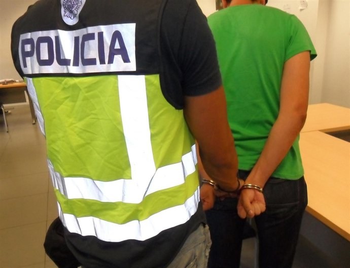 Imagen del detenido