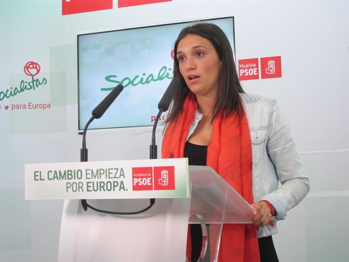 María Márquez, vicesecretaria general del PSOE de Huelva. 