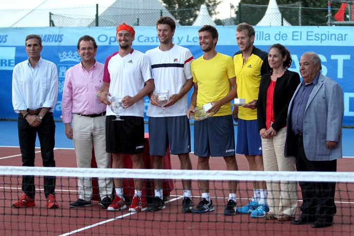 Los rusos Baluda y Kudryavtsev, campeones de dobles en El Espinar