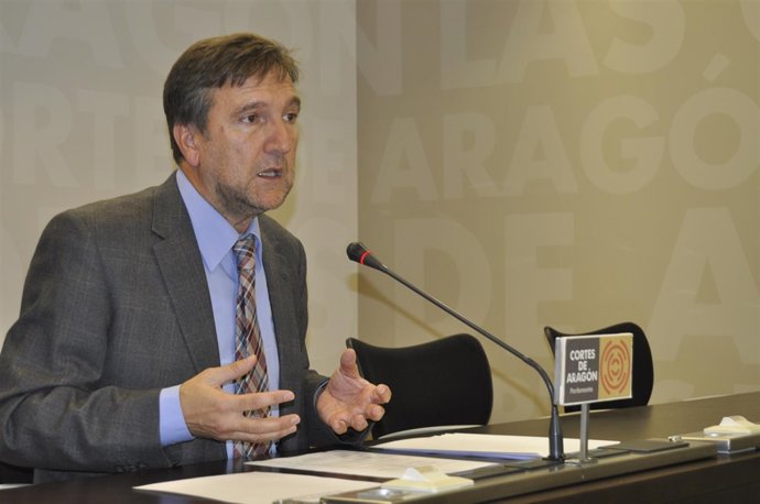 El portavoz sanitario del PSOE-Aragón, Eduardo Alonso.