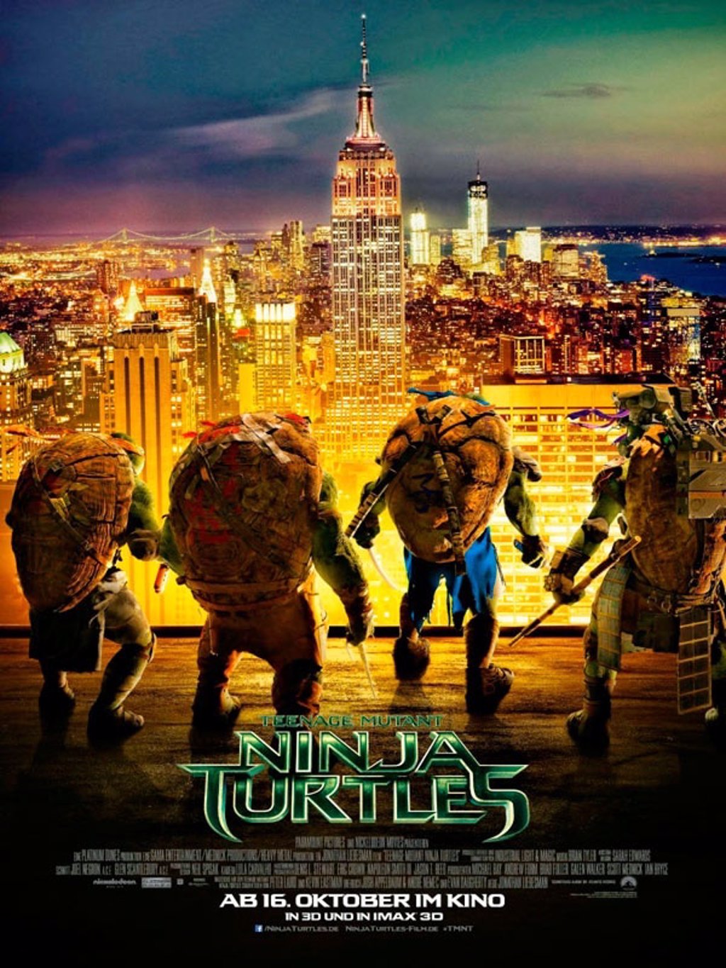 Tortugas Ninja nuevo póster y tráiler con escenas inéditas