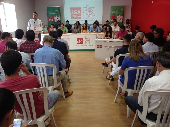 El portavoz del grupo socialista en el Parlamento andaluz, Mario Jiménez.