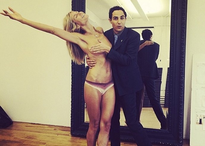 Heidi Klum desnuda en Instagram 