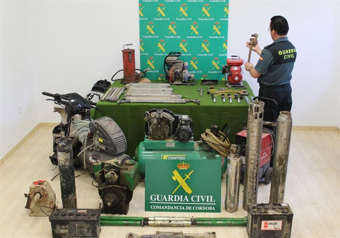 EFECTOS RECUPERADOS DE LOS ROBOS EN CÓRDOBA 