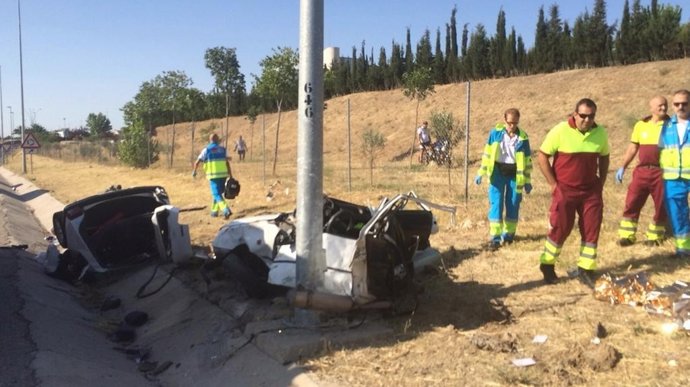 Imagen del accidente